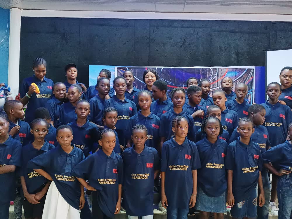 Students posing for a picture session